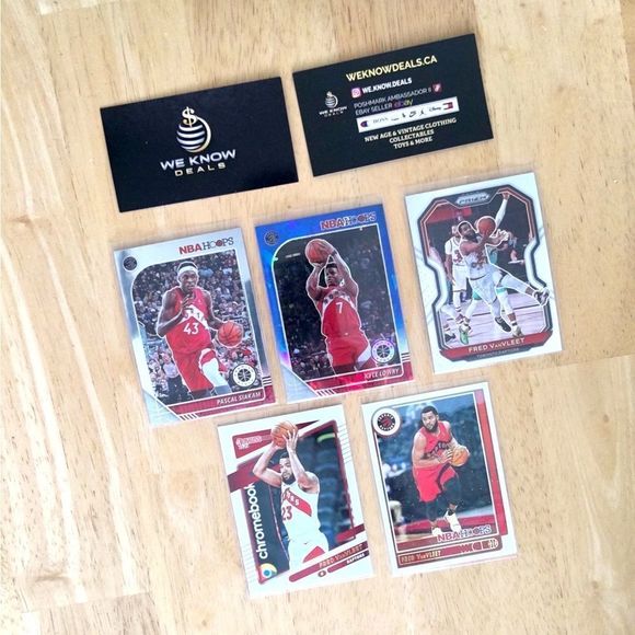5 Toronto Raptors Panini Assorted Trading Cards - Picture 7 of 8